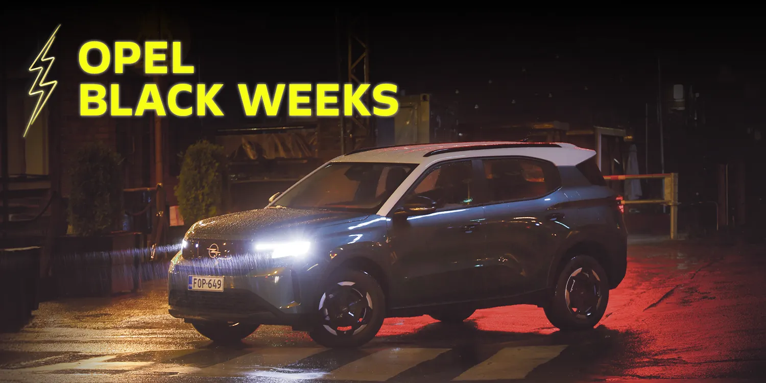 Uusi Opel Frontera Mäkelän Auto, Järvenpää